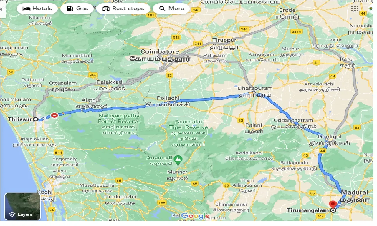 thrissur-to-tirumangalam-one-way