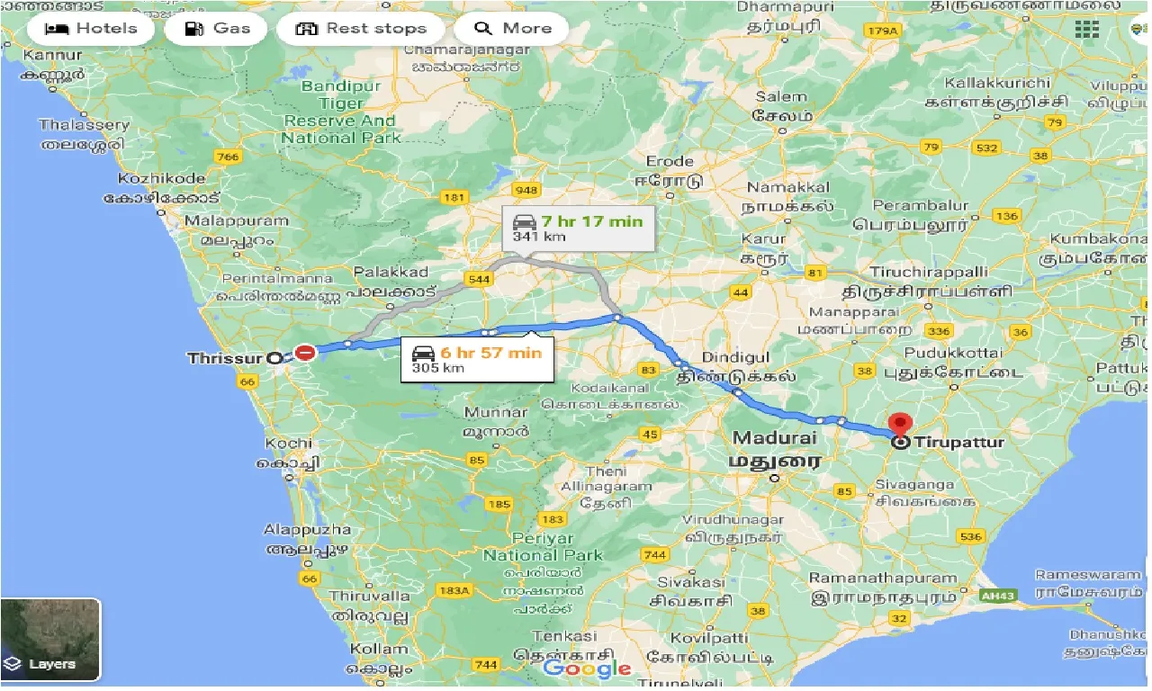 thrissur-to-tirupathur-taxi