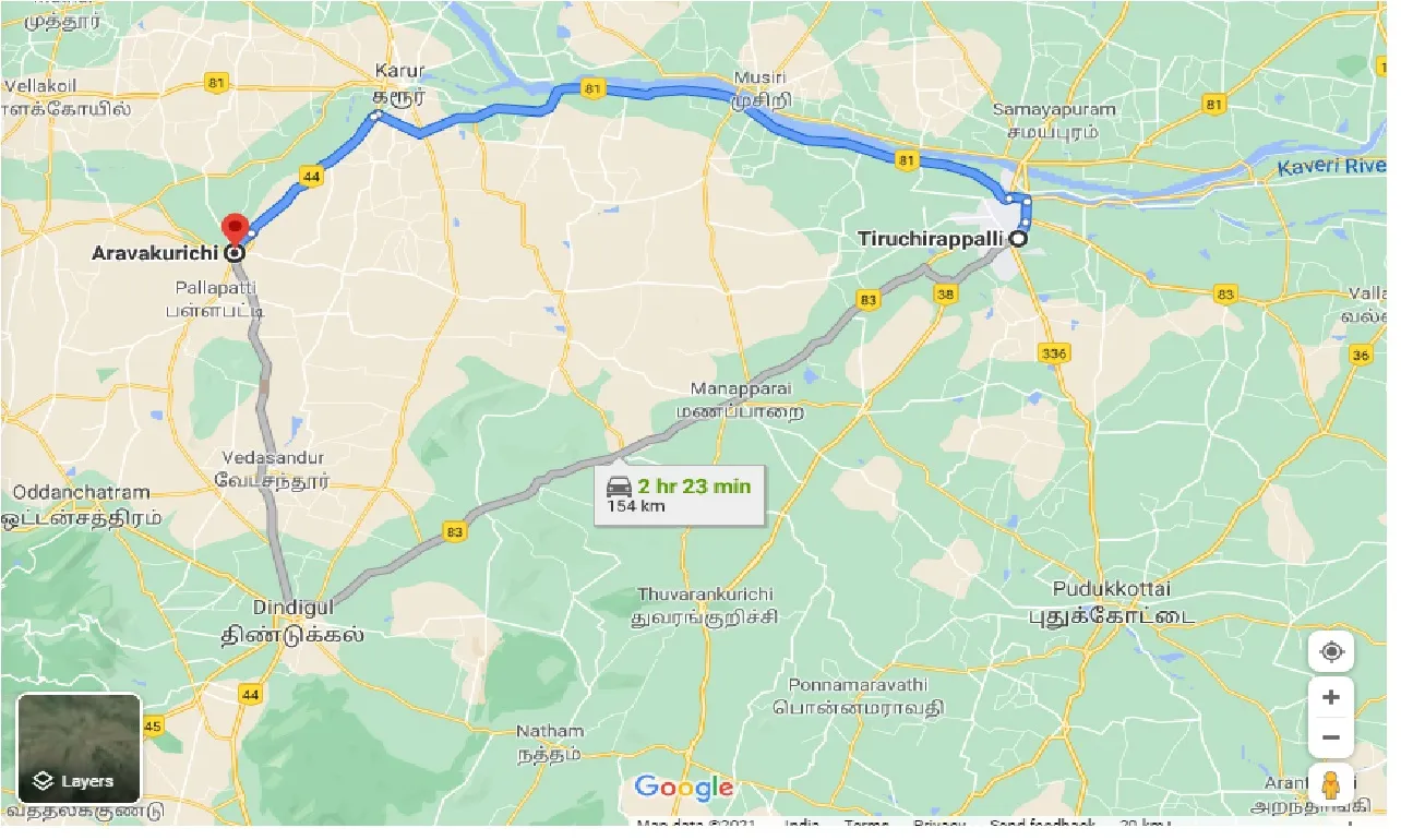 tiruchirappalli-to-aravakurichi-taxi