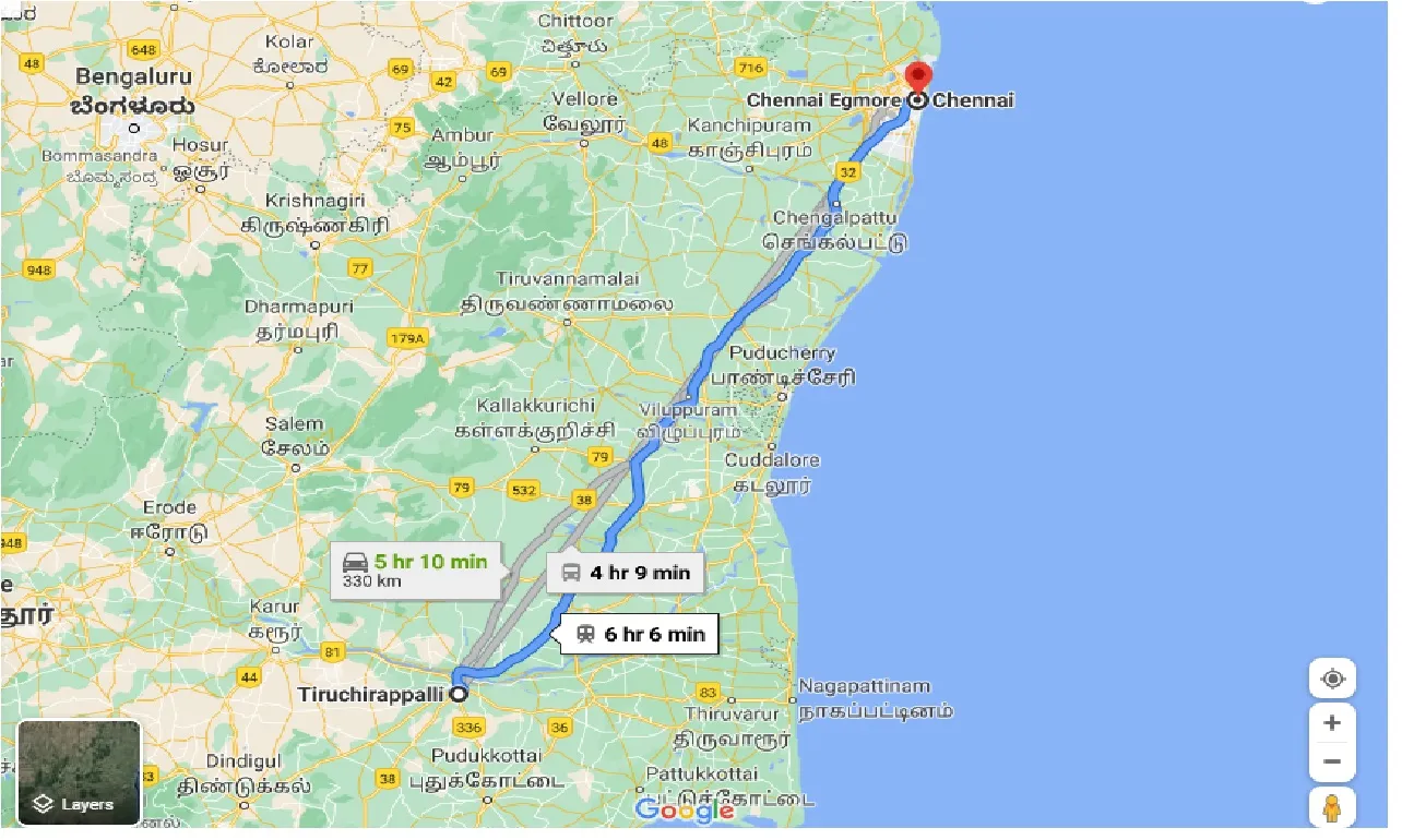 tiruchirappalli-to-chennai-taxi