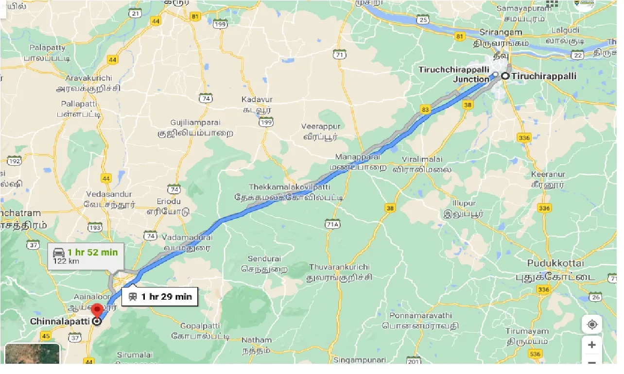 tiruchirappalli-to-chinnalapatti-taxi