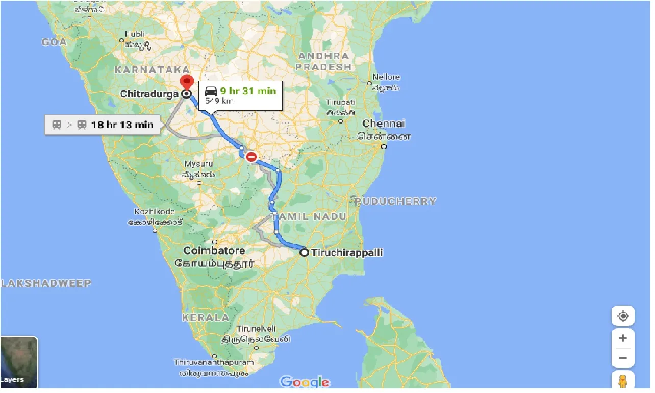 tiruchirappalli-to-chitradurga-one-way