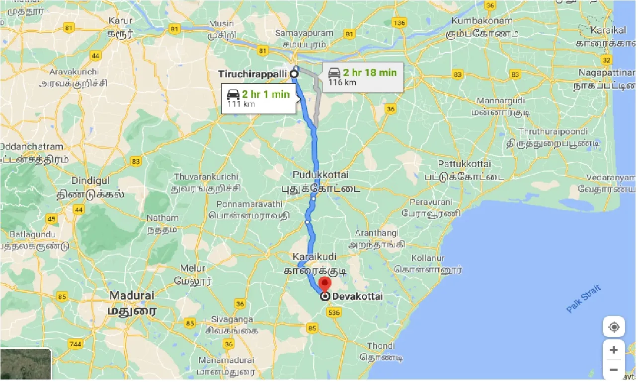 tiruchirappalli-to-devakottai-one-way