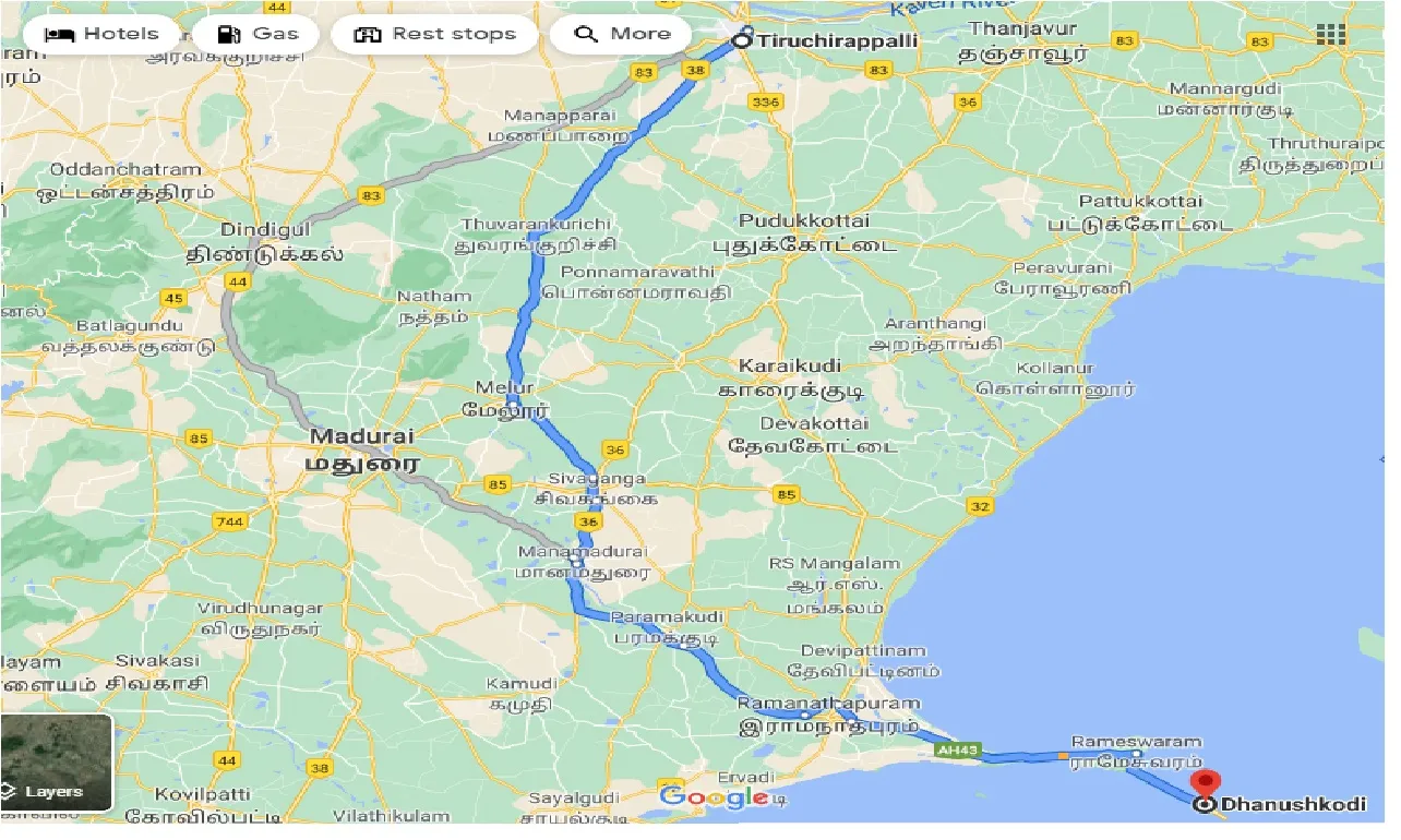 tiruchirappalli-to-dhanushkodi-taxi