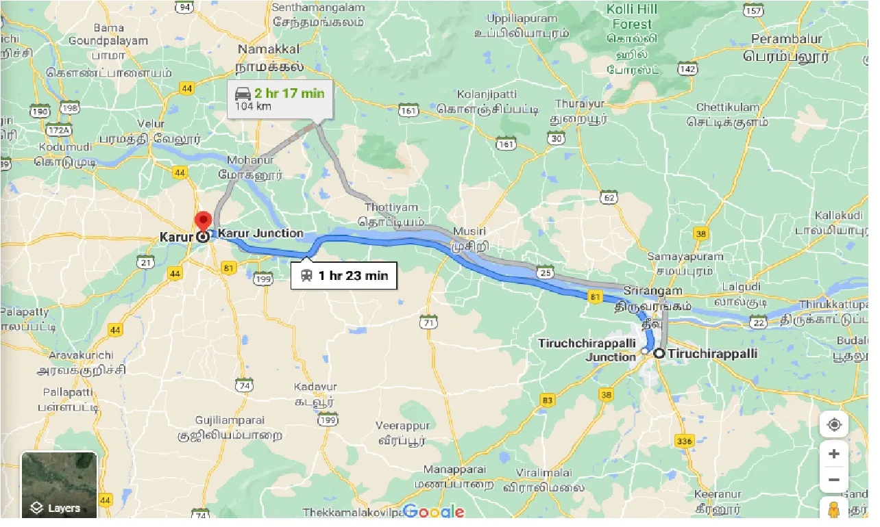 tiruchirappalli-to-karur-taxi