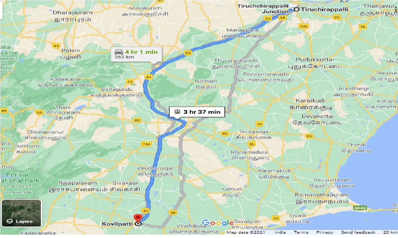 tiruchirappalli-to-kovilpatti-one-way