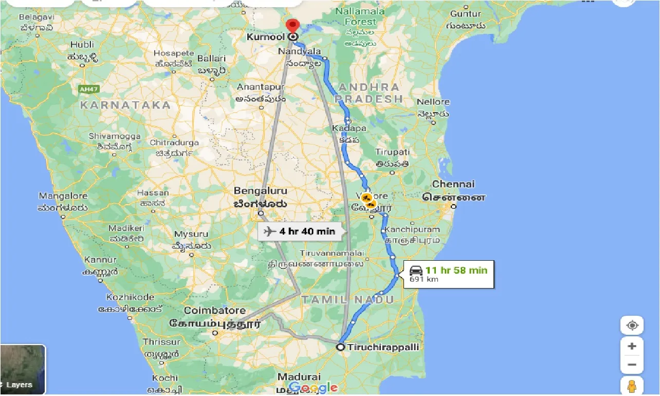 tiruchirappalli-to-kurnool-one-way