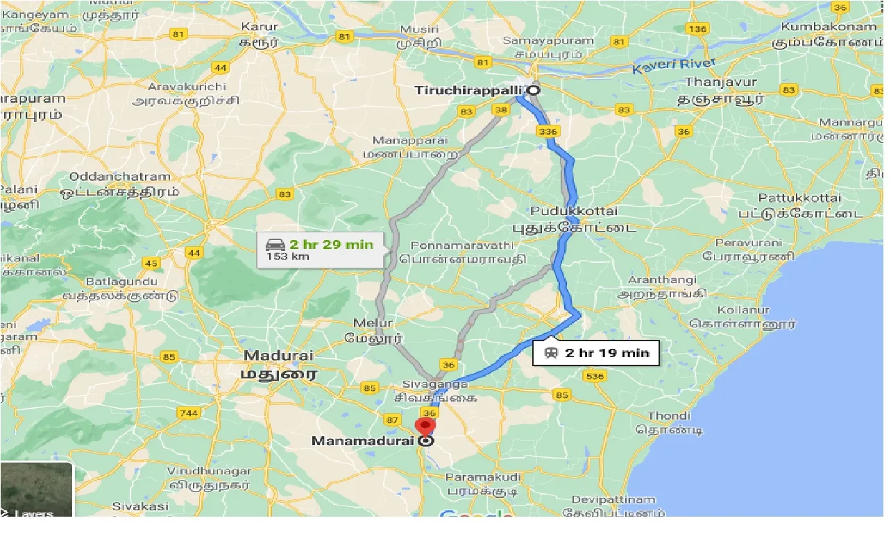 tiruchirappalli-to-manamadurai-one-way