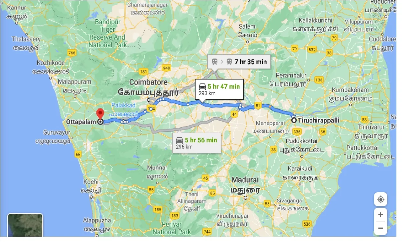 tiruchirappalli-to-ottapalam-one-way