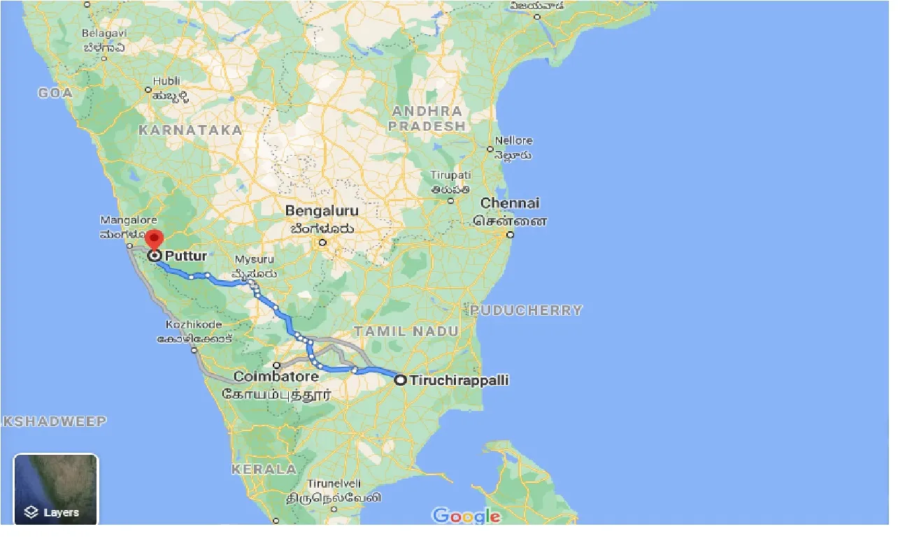 tiruchirappalli-to-puttur-one-way