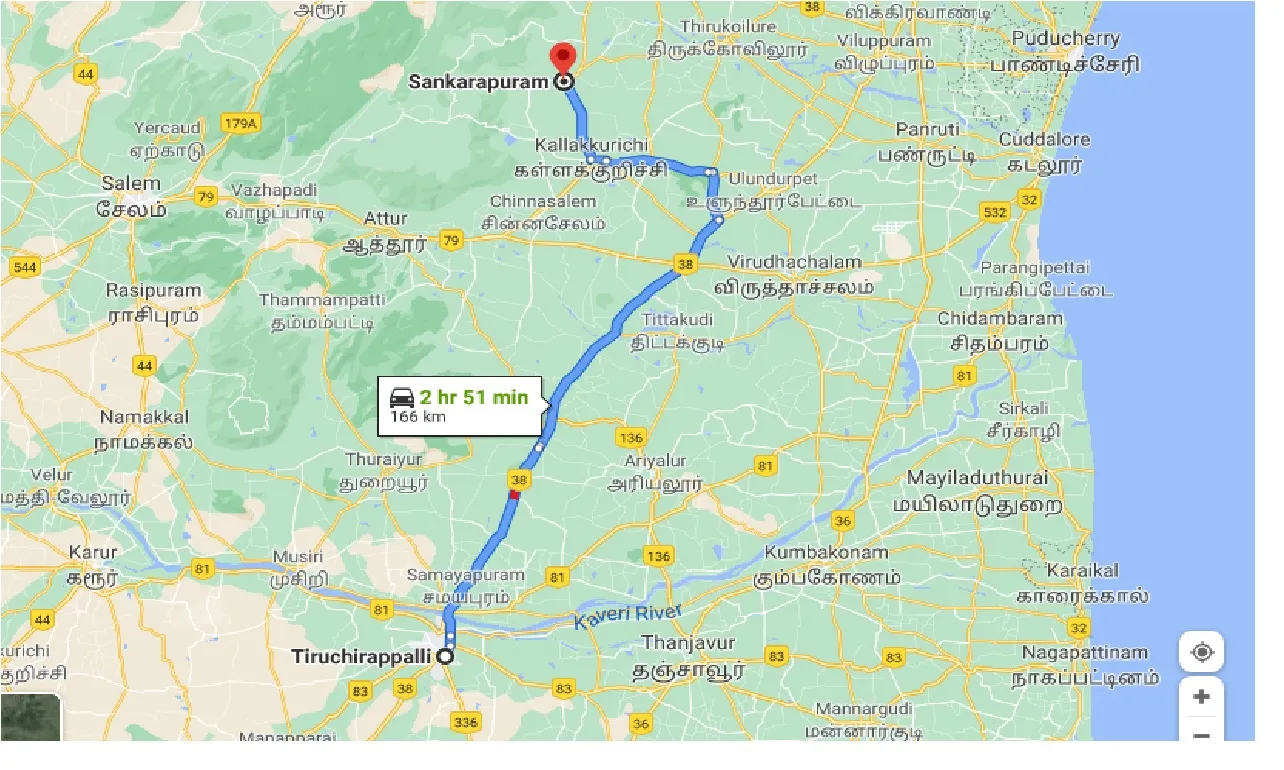 tiruchirappalli-to-sankarapuram-one-way