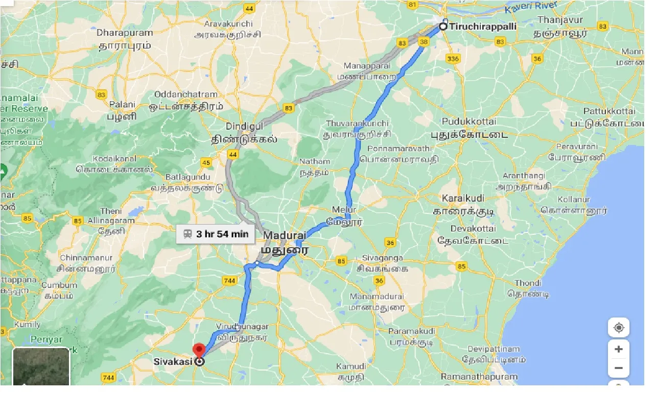 tiruchirappalli-to-sivakasi-taxi