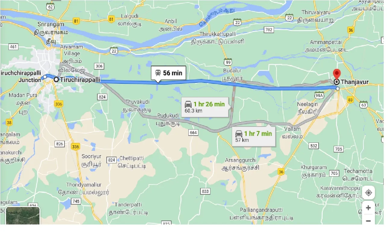 tiruchirappalli-to-thanjavur-one-way