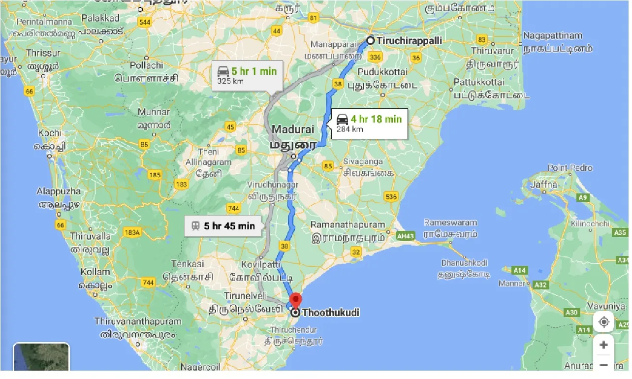 tiruchirappalli-to-thoothukudi-taxi