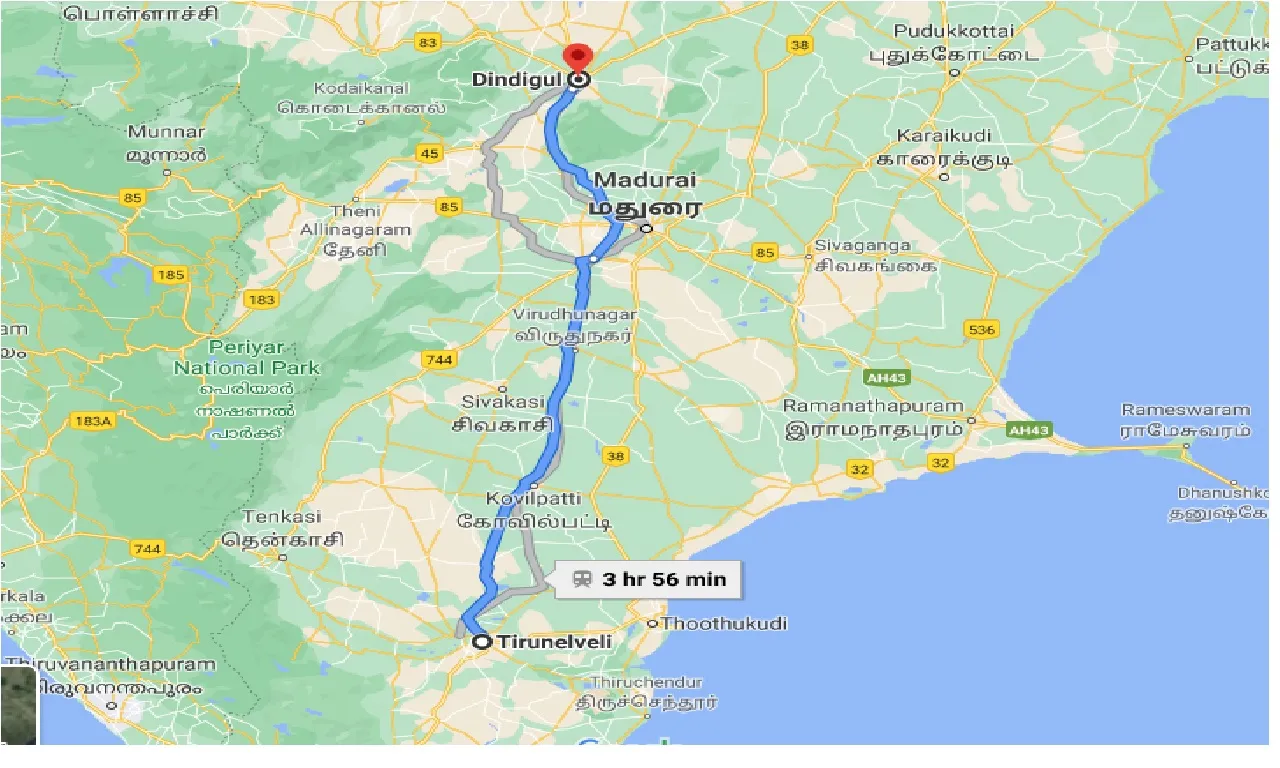 tirunelveli-to-dindigul-one-way