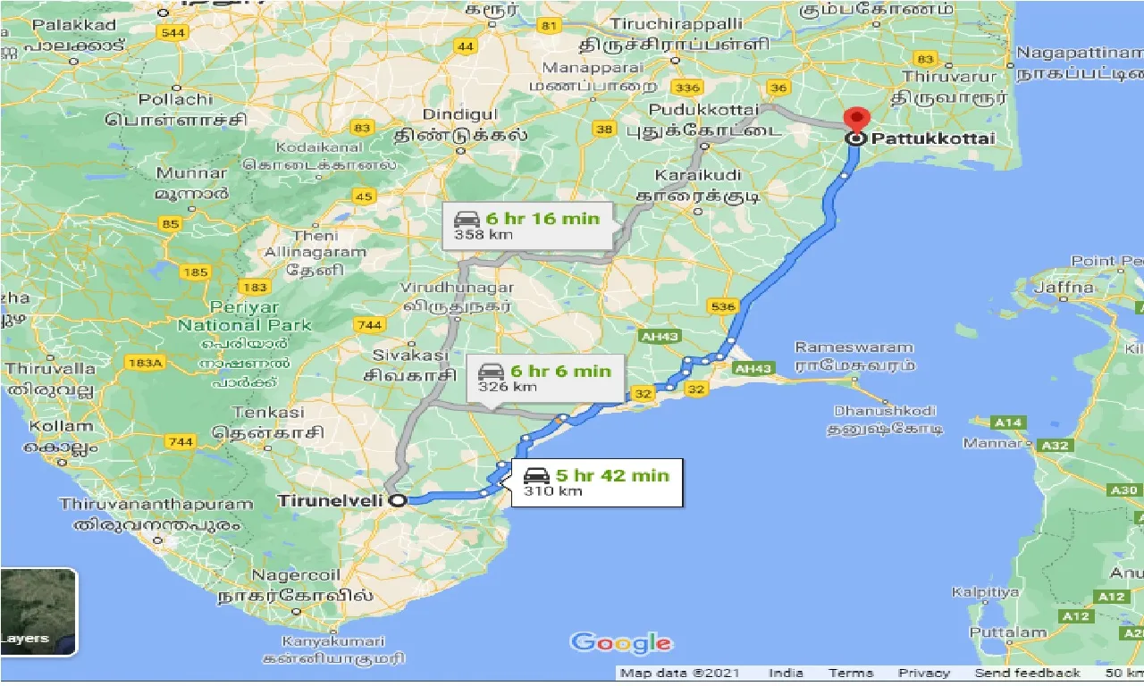 tirunelveli-to-pattukkottai-one-way