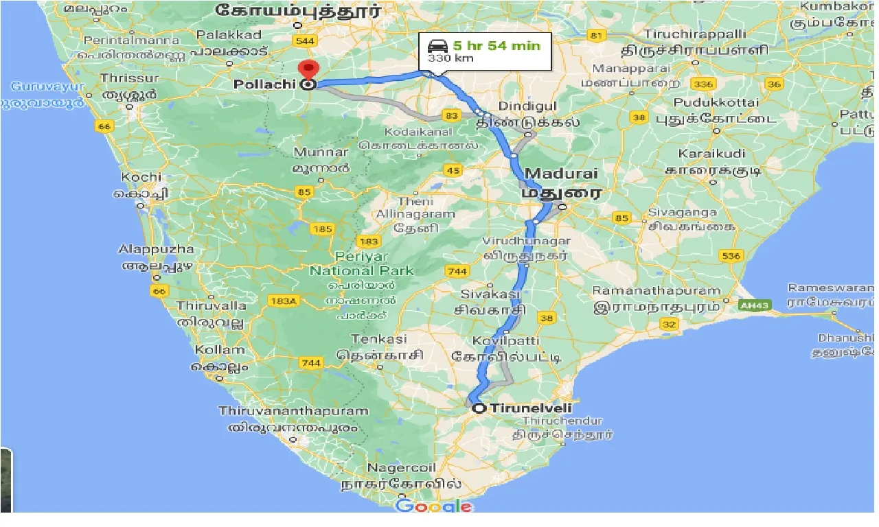 tirunelveli-to-pollachi-one-way