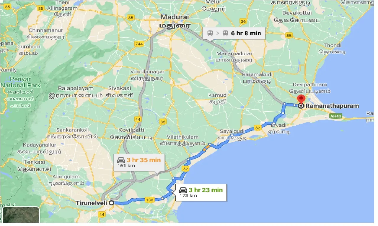 tirunelveli-to-ramanathapuram-taxi