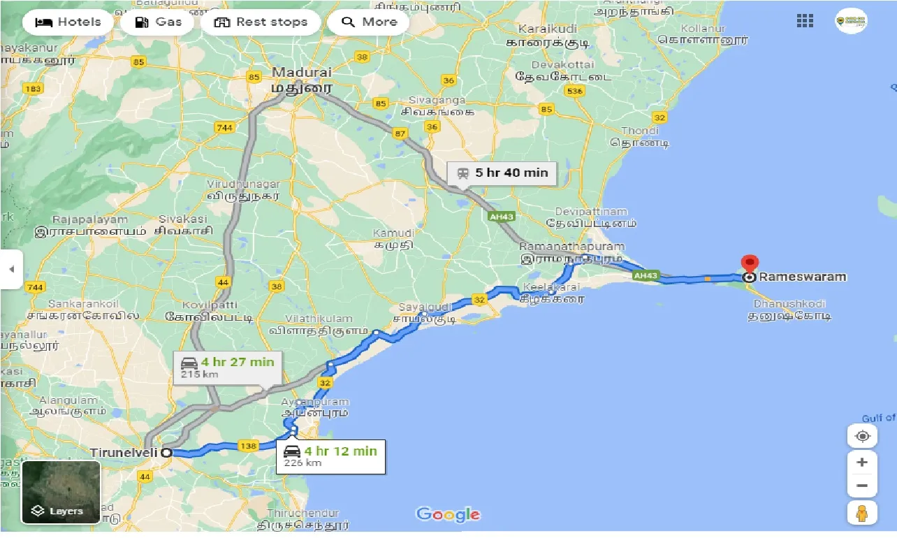 tirunelveli-to-rameshwaram-round-trip