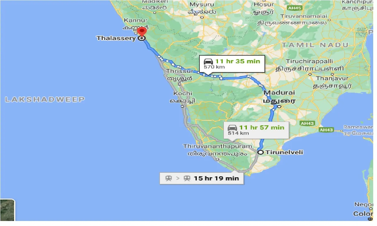 tirunelveli-to-thalassery-one-way