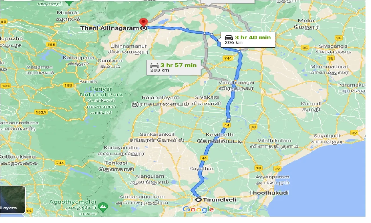 tirunelveli-to-theni-allinagaram-one-way