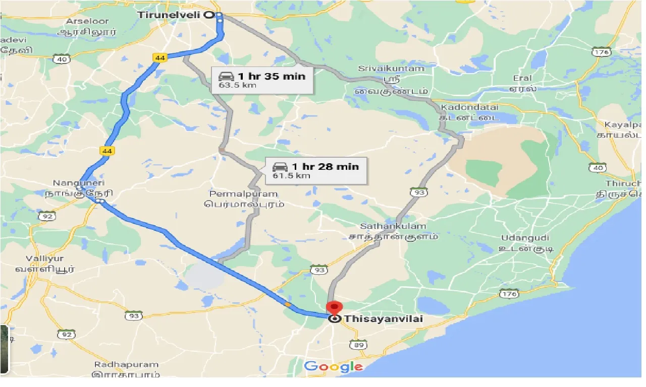 tirunelveli-to-thisayanvilai-one-way