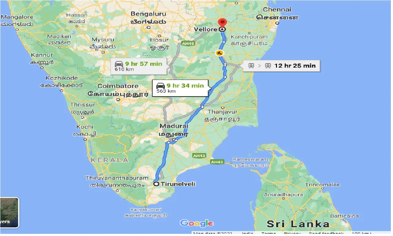 tirunelveli-to-vellore-one-way