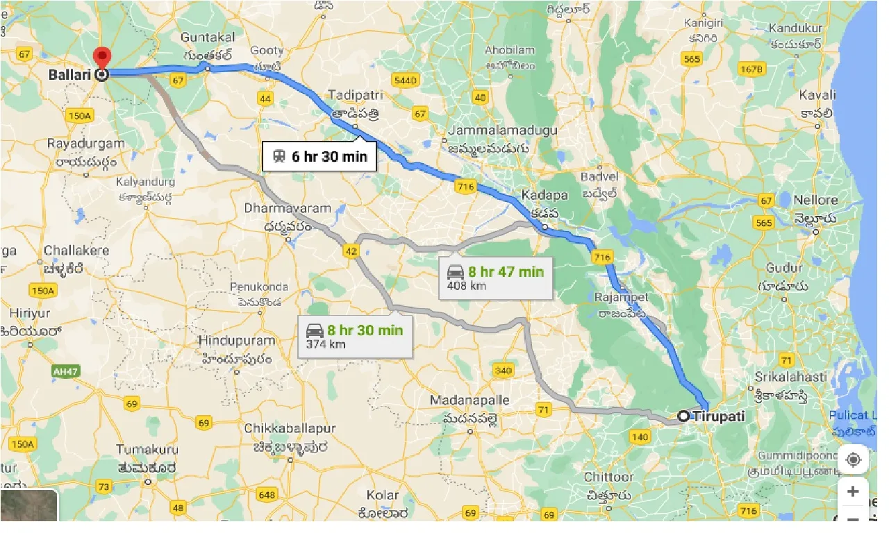 tirupati-to-ballari-taxi