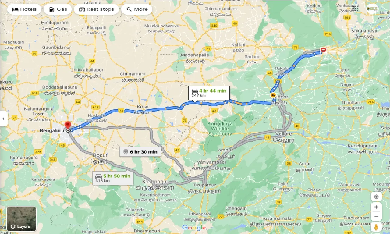 tirupati-to-bangalore-one-way