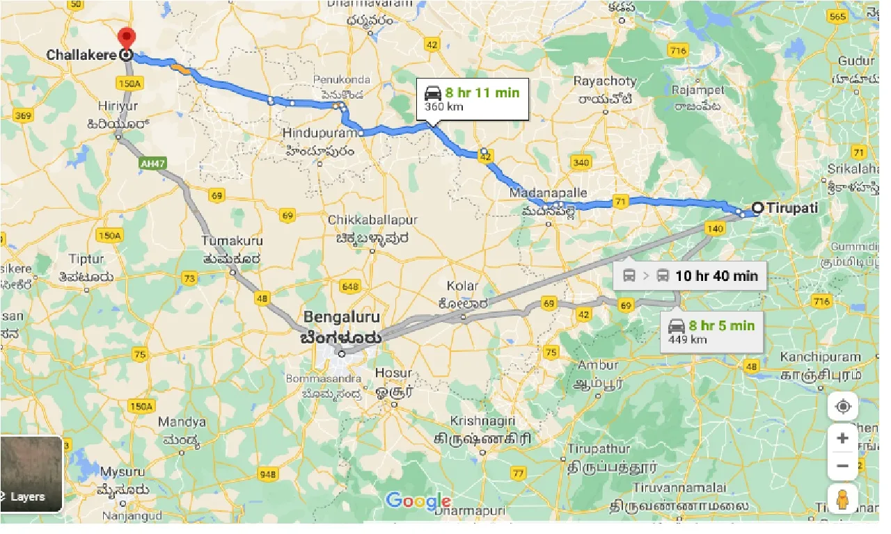 tirupati-to-challakere-taxi