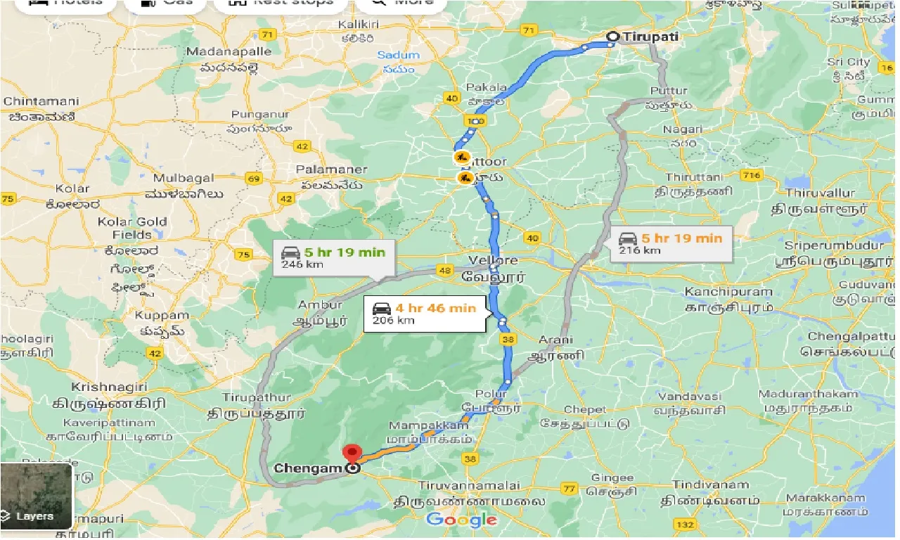 tirupati-to-chengam-one-way