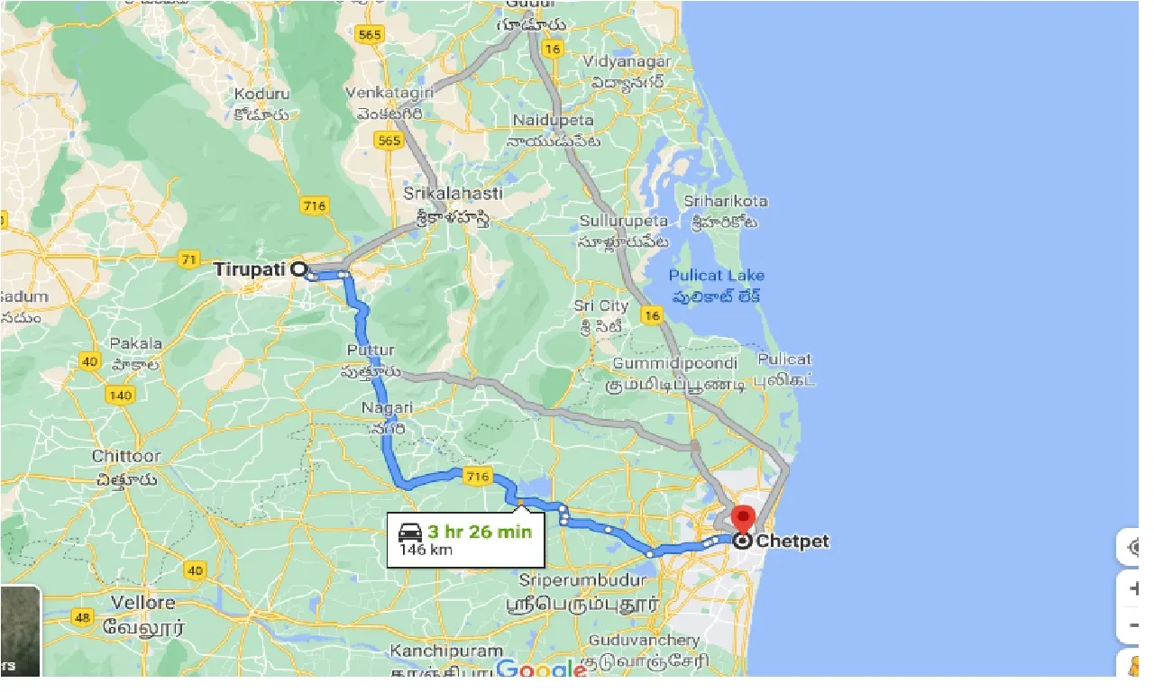 tirupati-to-chepet-one-way