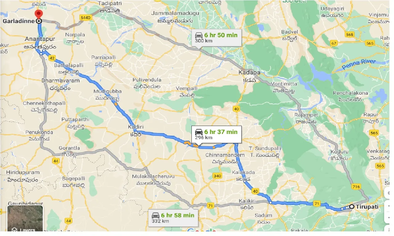 tirupati-to-garladinne-one-way