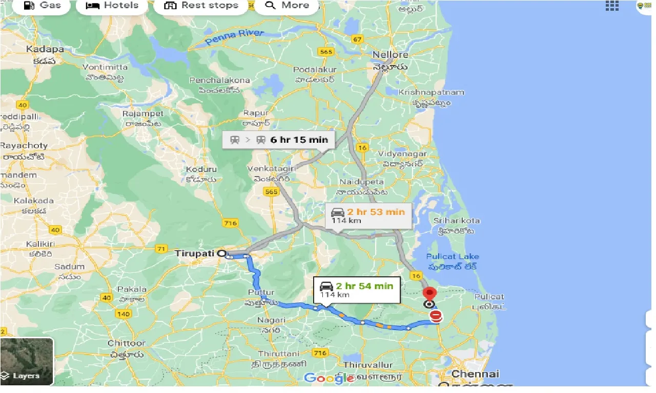 tirupati-to-gummidipoondi-one-way