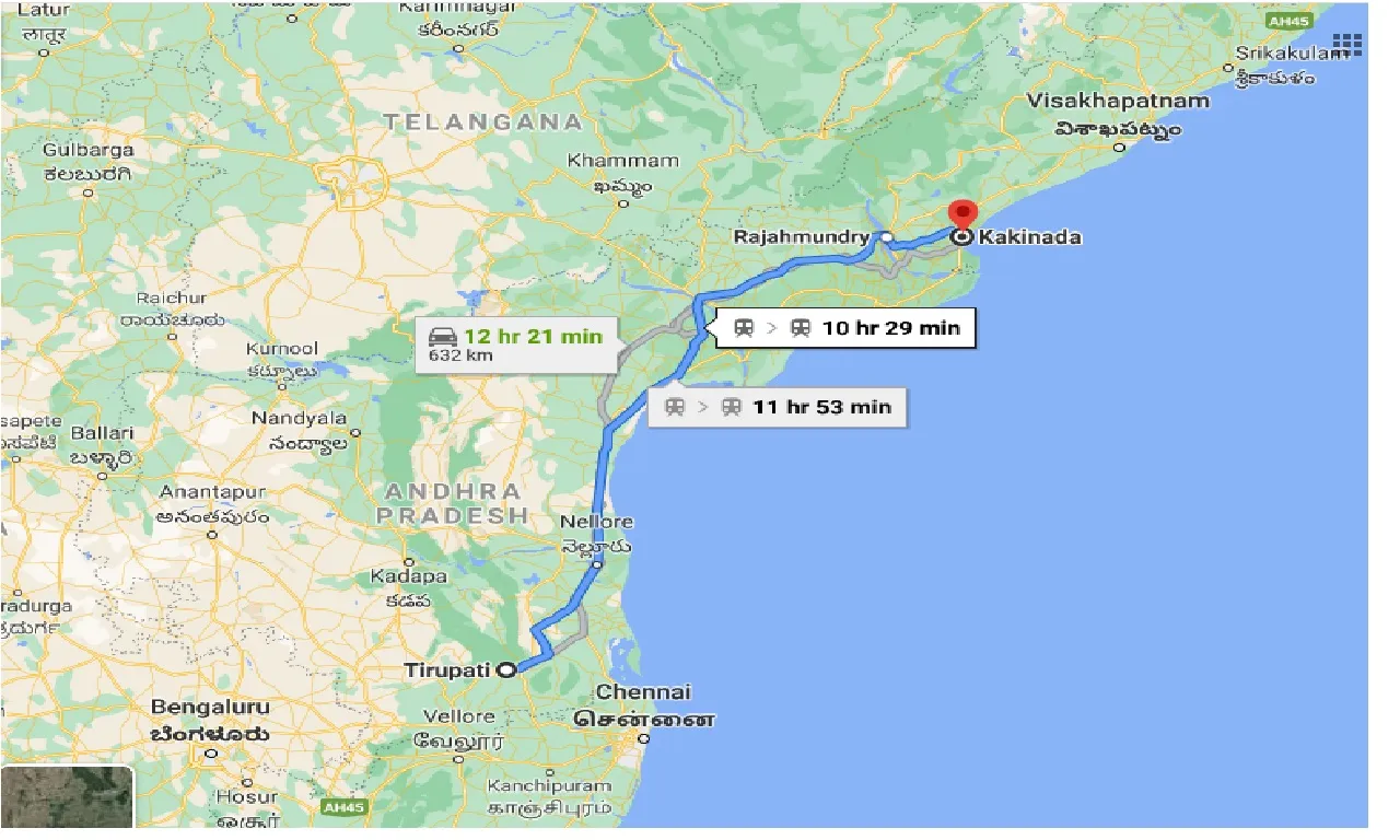 tirupati-to-kakinada-one-way