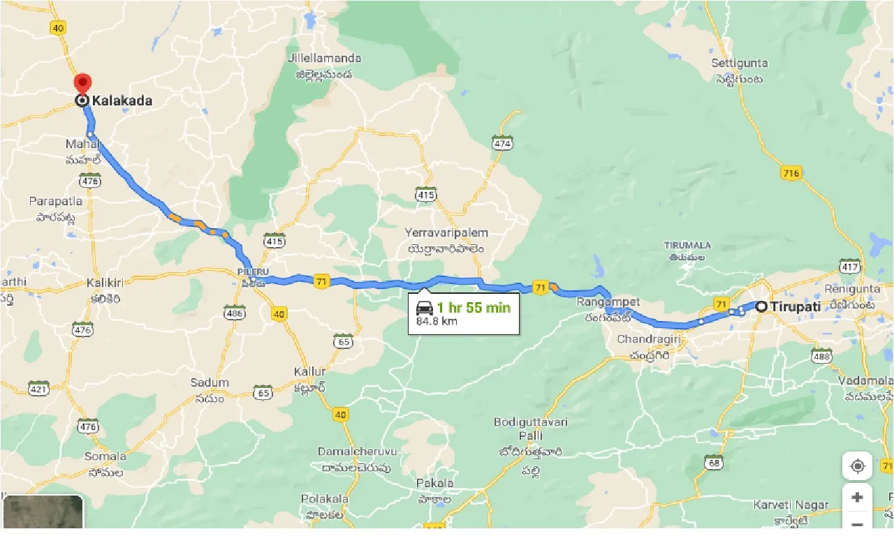 tirupati-to-kalakada-one-way