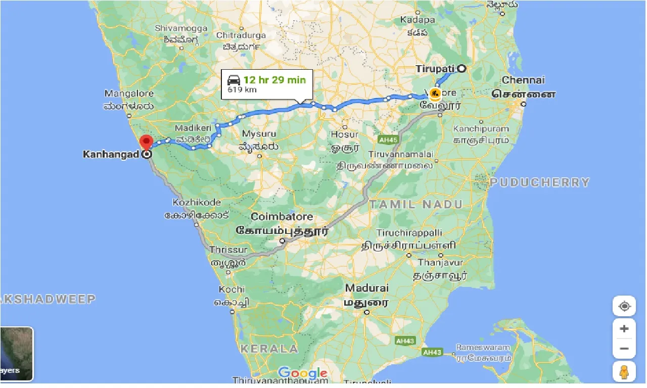 tirupati-to-kanhangad-taxi