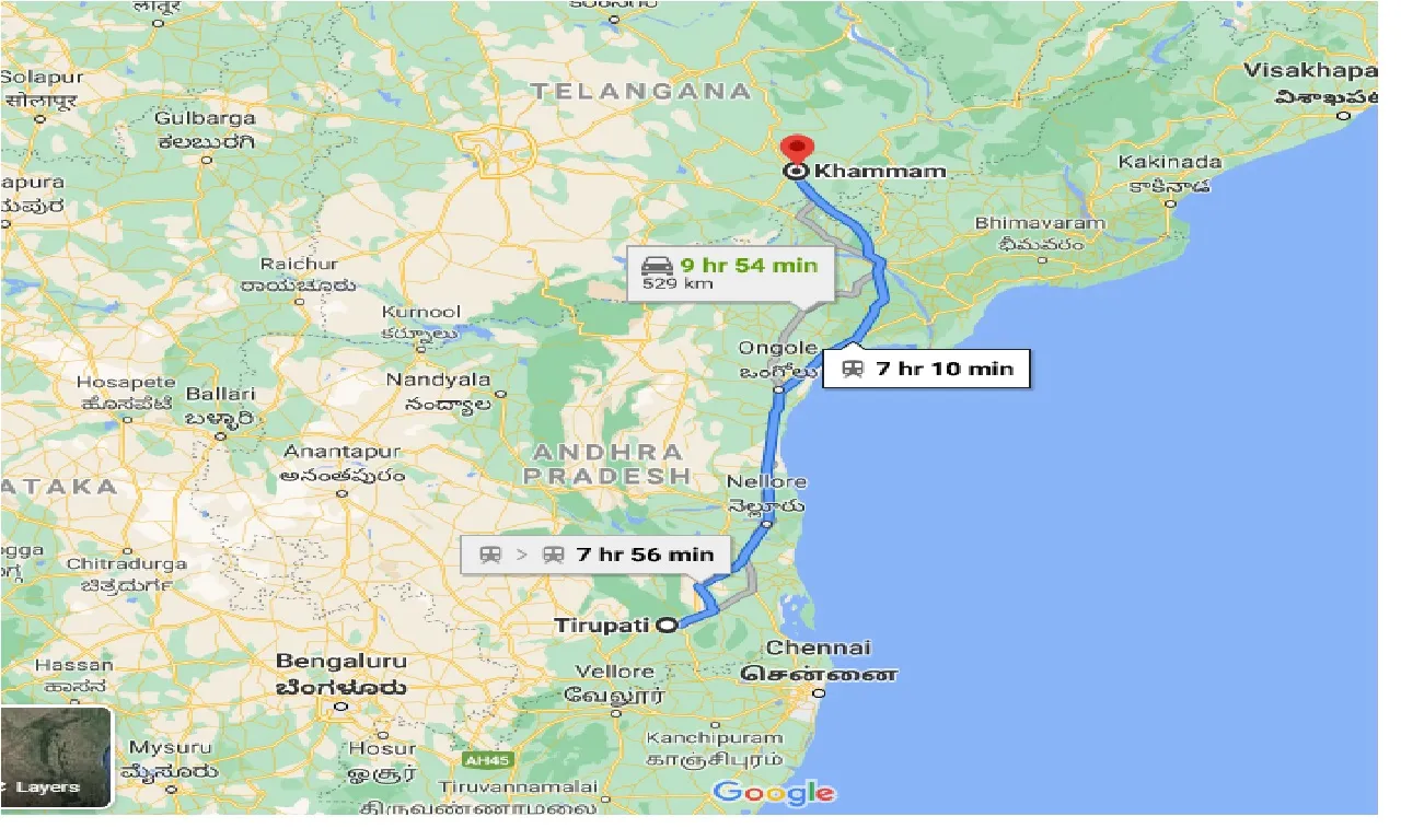 tirupati-to-khammam-one-way