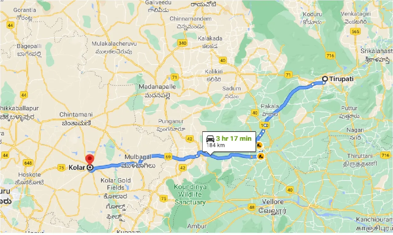 tirupati-to-kolar-one-way