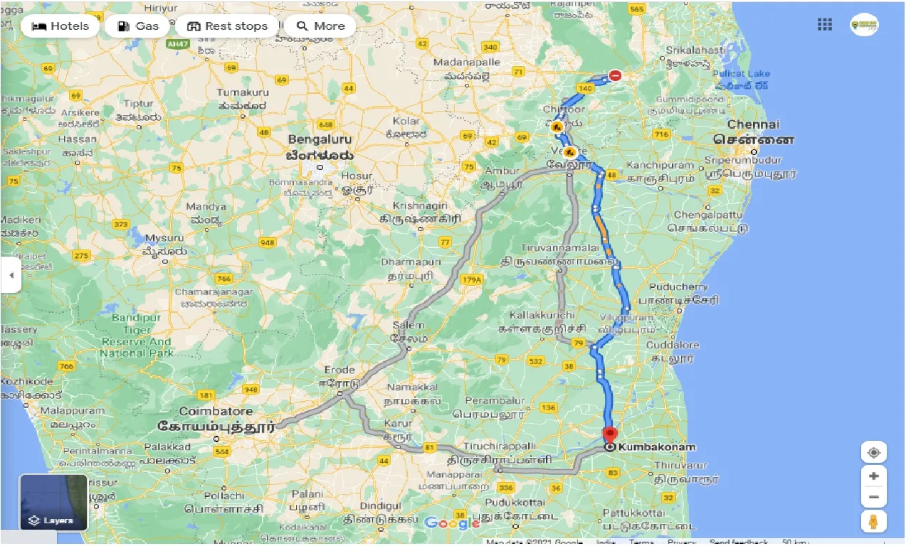 tirupati-to-kumbakonam-one-way