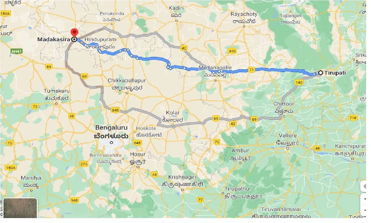 tirupati-to-madakasira-taxi
