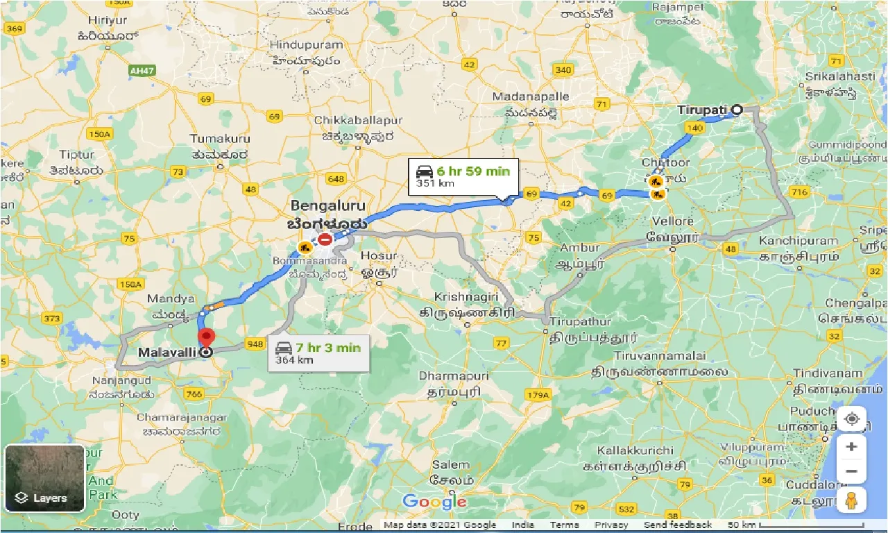 tirupati-to-malavalli-one-way