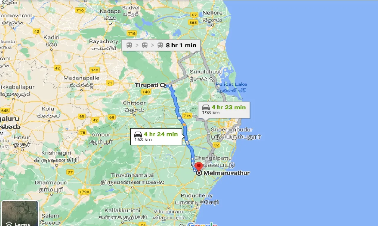 tirupati-to-melmaruvathur-one-way