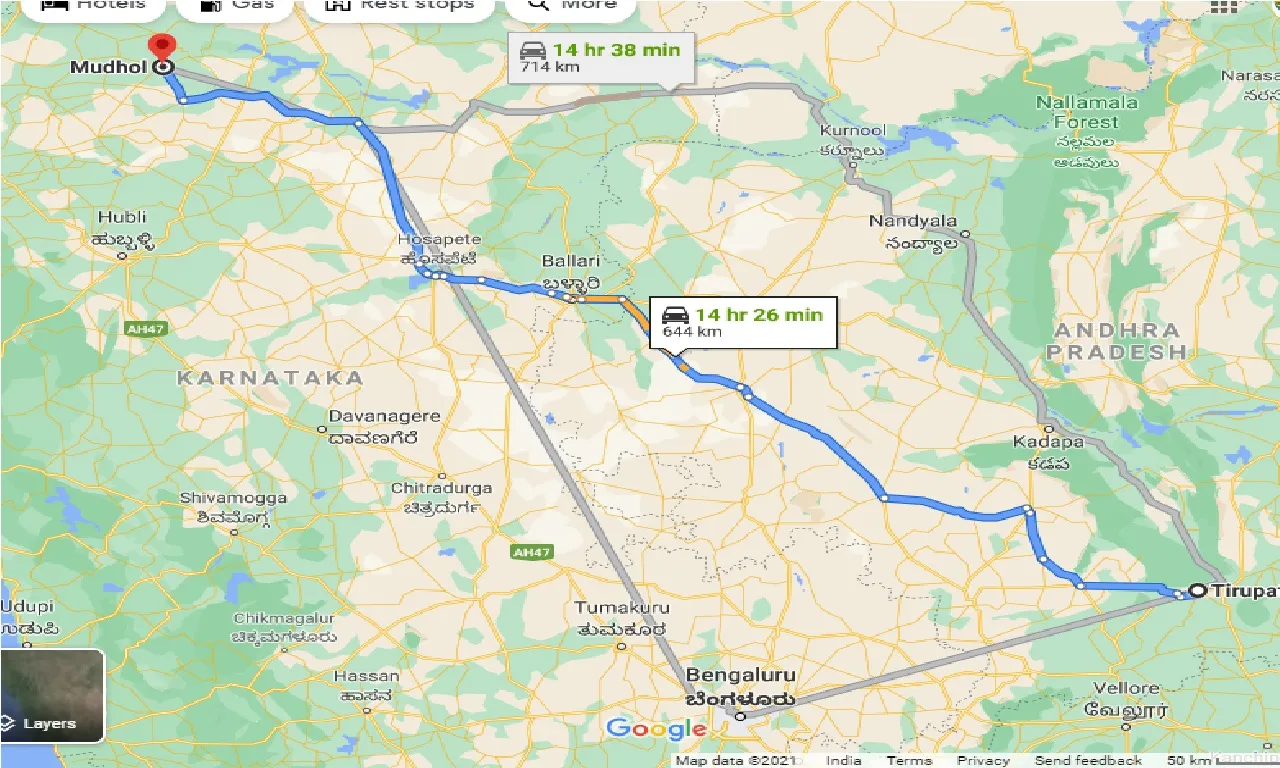 tirupati-to-mudhol-one-way