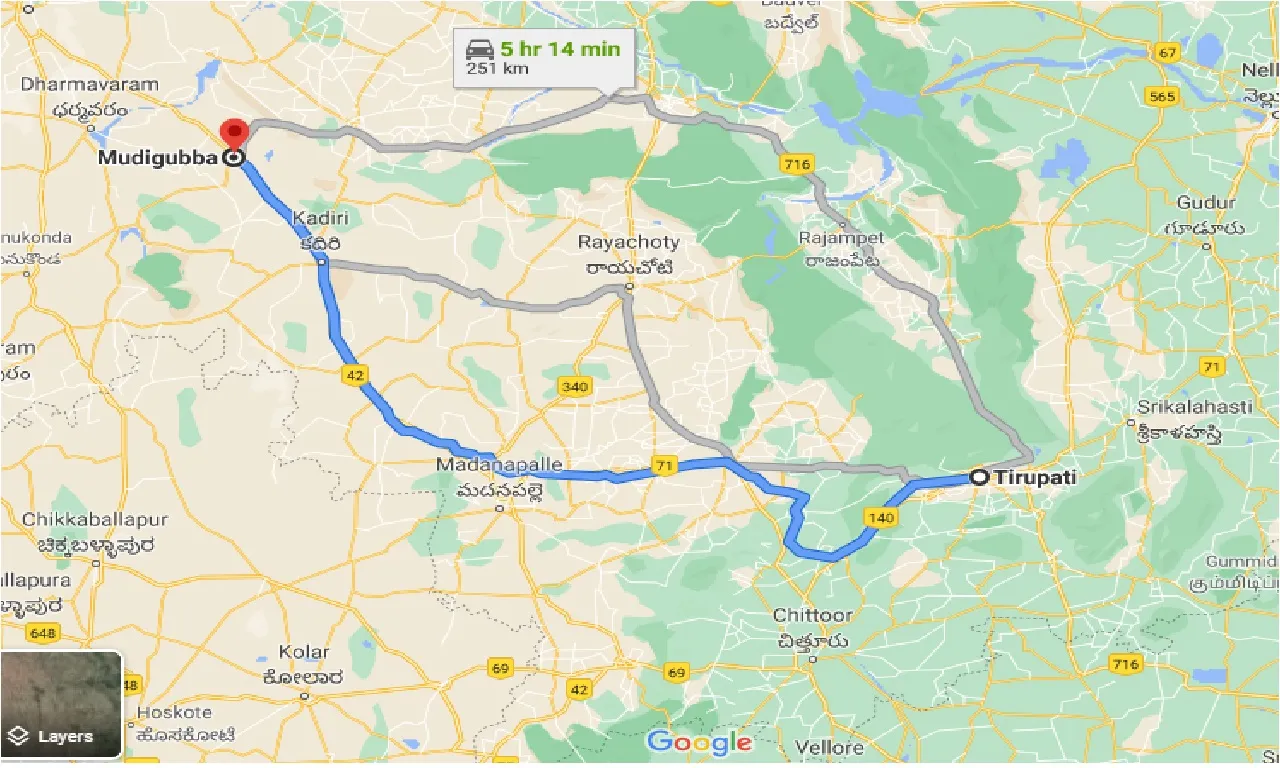 tirupati-to-mudigubba-one-way