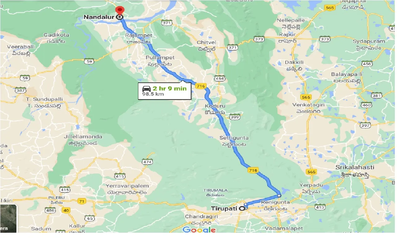 tirupati-to-nandalur-one-way
