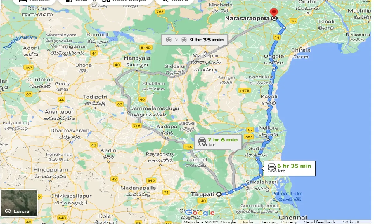 tirupati-to-narasaraopeta-taxi