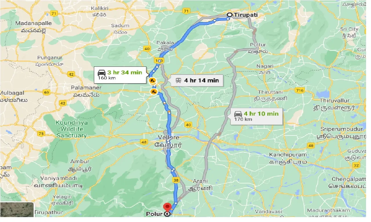 tirupati-to-polur-one-way