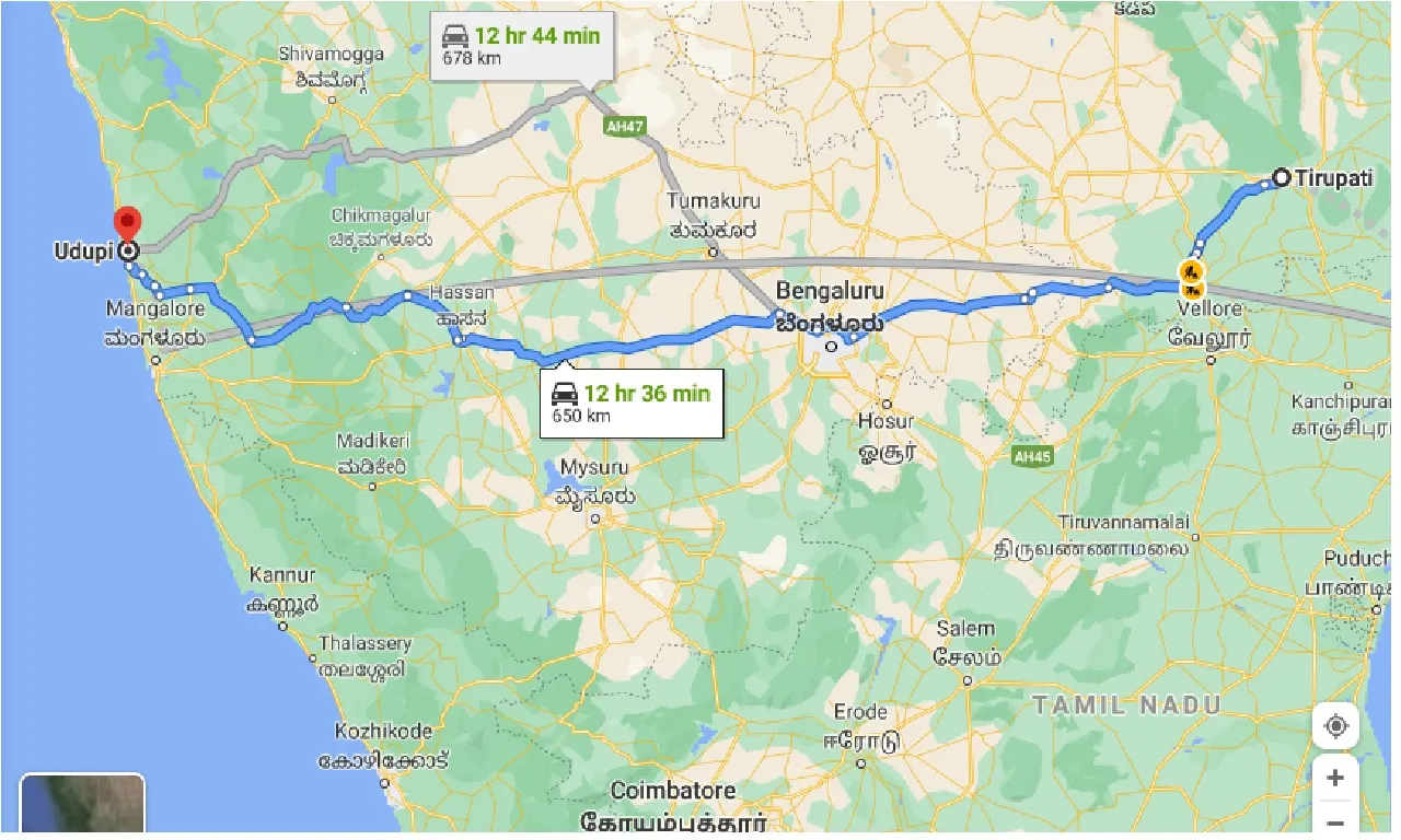 tirupati-to-udupi-taxi