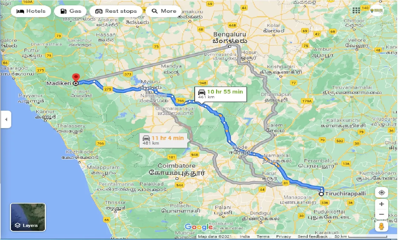 trichy-to-coorg-one-way